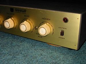 Klein + Hummel K+H Telewatt K&H VS44 VS 44 tube amp classic Rhrenverstrker