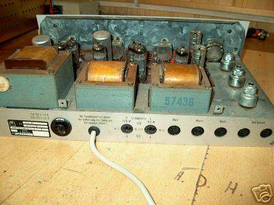 Perpetuum Ebner PE HSV25 HSV 25 EL86 ECC83 Rhrenverstrker tube amp