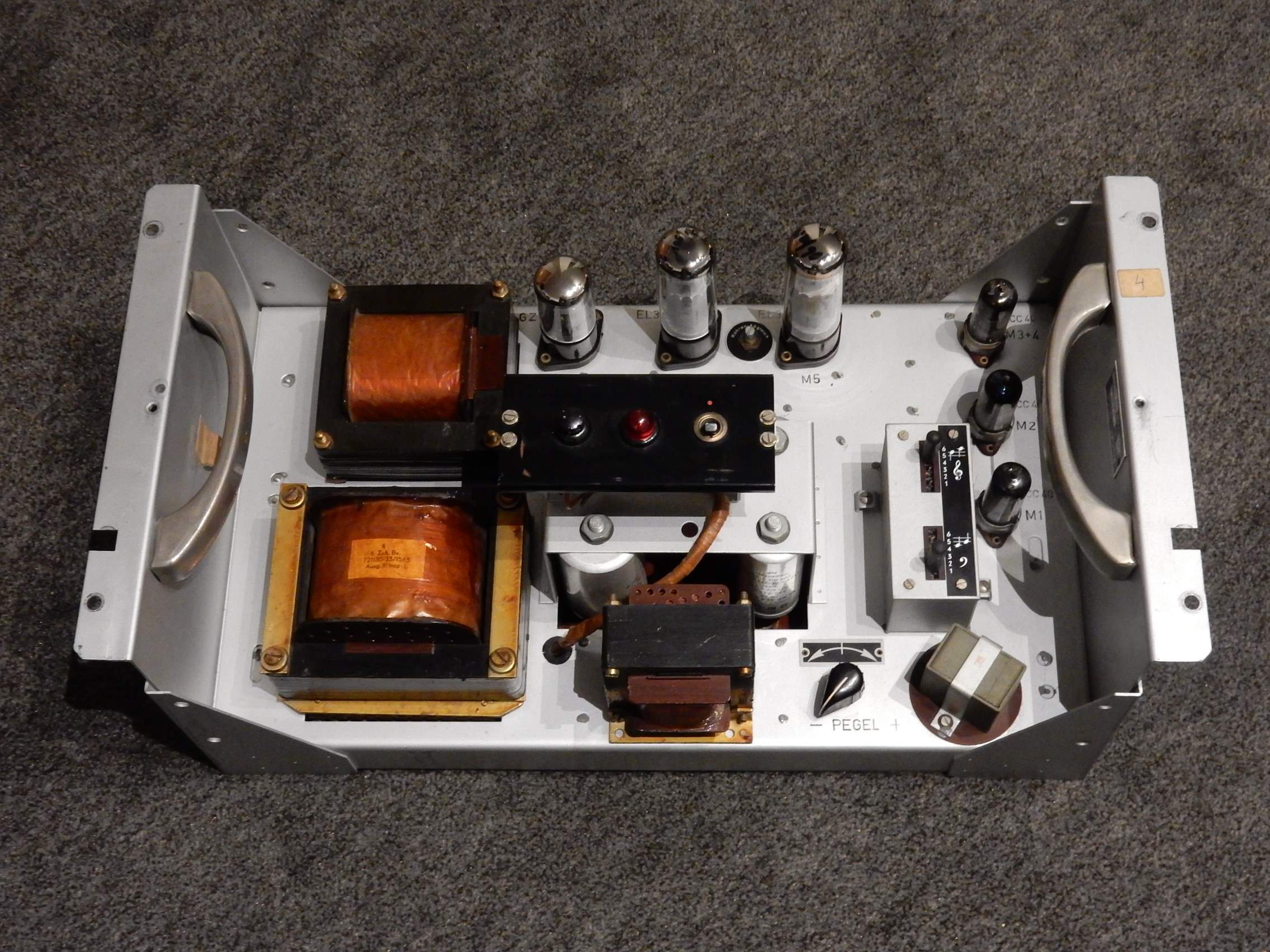 Klangfilm Siemens Eurodyn tube amp KLV V502 502 402 403 408a 410 409 551