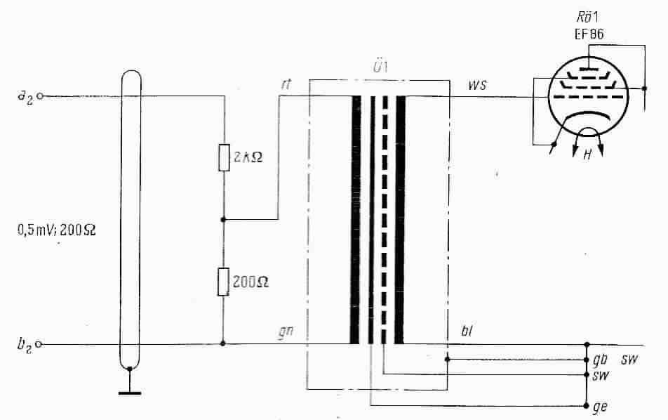 moving coil pickup cartridge step up transformer