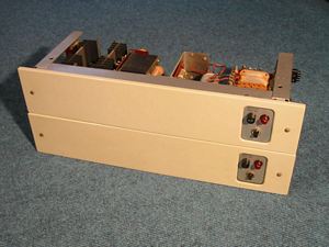 Klangfilm Siemens Eurodyn 6SELA 100V Rack amplifier solid state transistorized transistor 2N3055 C-72392-A262-A7