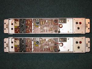 Klangfilm Siemens Eurodyn 6SELA 100V Rack amplifier solid state transistorized transistor 2N3055 C-72392-A262-A7