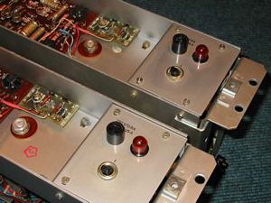 Klangfilm Siemens Eurodyn 6SELA 100V Rack amplifier solid state transistorized transistor 2N3055 C-72392-A262-A7