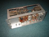 Klangfilm Siemens Eurodyn 6SELA 100V Rack amplifier solid state transistorized transistor 2N3055 C-72392-A262-A7