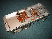 Klangfilm Siemens Eurodyn 6SELA 100V Rack amplifier solid state transistorized transistor 2N3055 C-72392-A262-A7