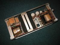 Klangfilm Siemens Eurodyn 6SELA 100V Rack amplifier solid state transistorized transistor 2N3055 C-72392-A262-A7