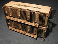 Klangfilm Siemens Eurodyn 6SELA 100V Rack amplifier solid state transistorized transistor 2N3055 C-72392-A262-A7