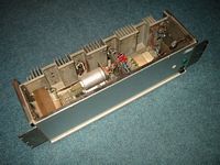 Klangfilm Siemens Eurodyn 6SELA 100V Rack amplifier solid state transistorized transistor 2N3055 C-72392-A262-A7