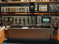 Klangfilm Siemens Eurodyn 6SELA 100V Rack amplifier solid state transistorized transistor 2N3055 C-72392-A262-A7