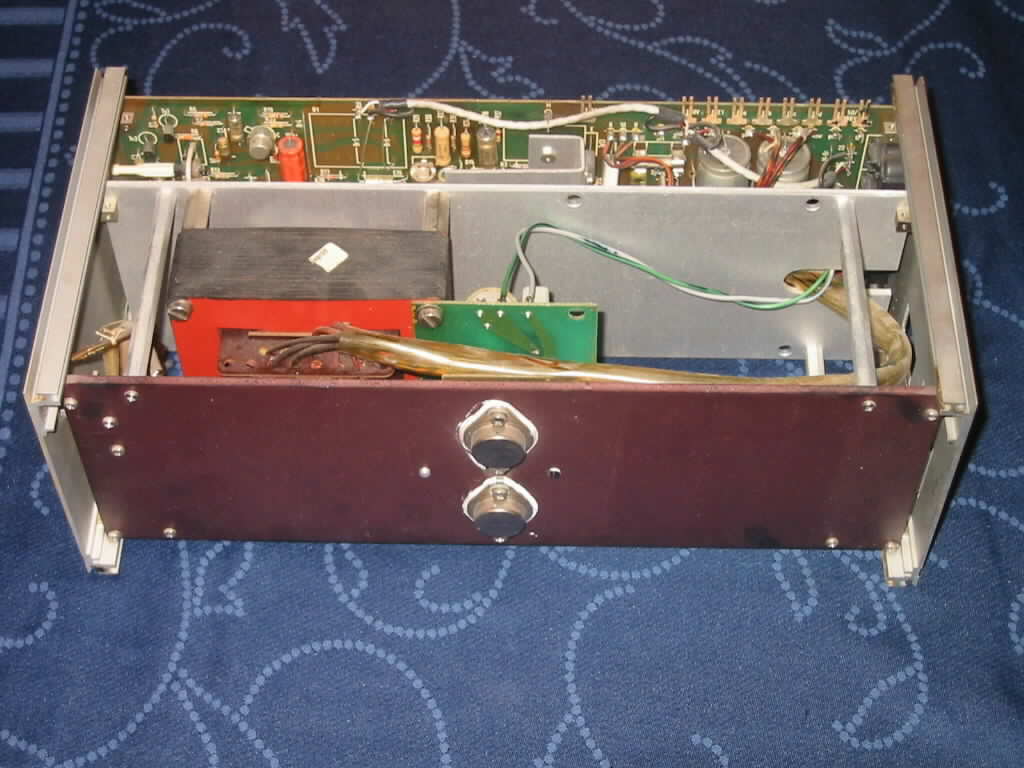 Klangfilm Siemens Eurodyn 6SELA 100V Rack amplifier solid state transistorized transistor 2N3055 C-72392-A262-A7