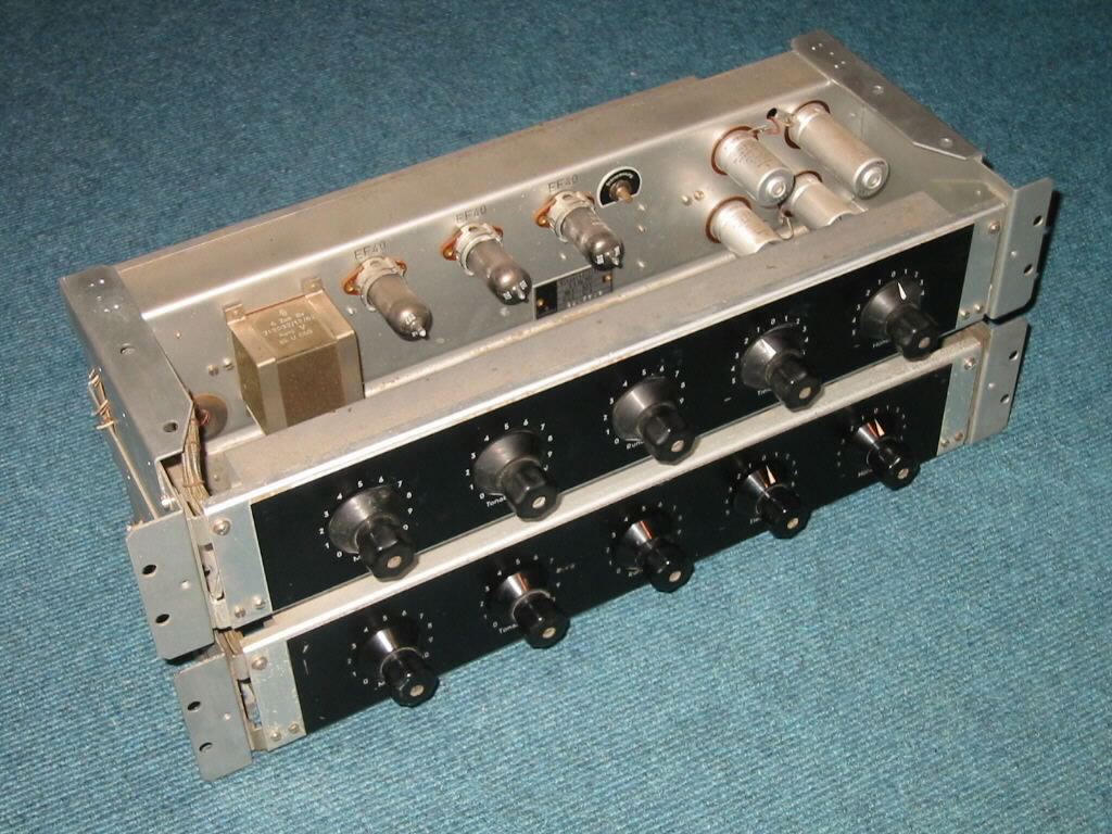 Siemens Klangfilm 6S ELA 6SELA 2117 2139 2145 2154 tube preamp