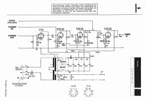 Siemens Klangfilm RIAA EL12amp Eurody rack design style Phono preamp