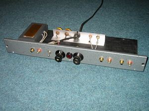 Siemens Klangfilm RIAA Switch Eurody rack design style Phono preamp