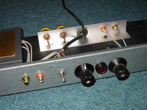 Siemens Klangfilm RIAA Switch Eurody rack design style Phono preamp