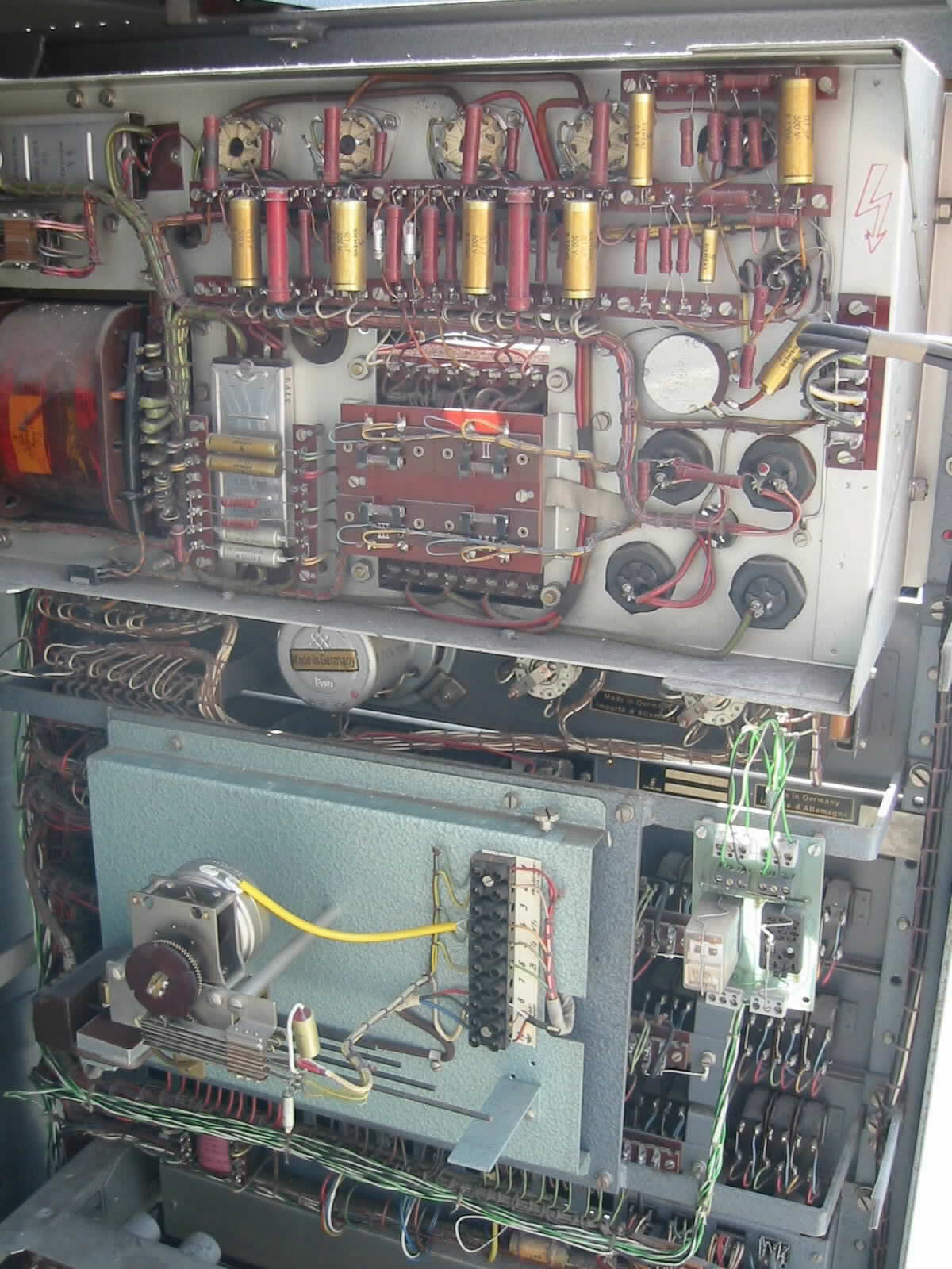 Klangfilm Siemens Eurodyn 6SELA 100V Rack amplifier tube preamp