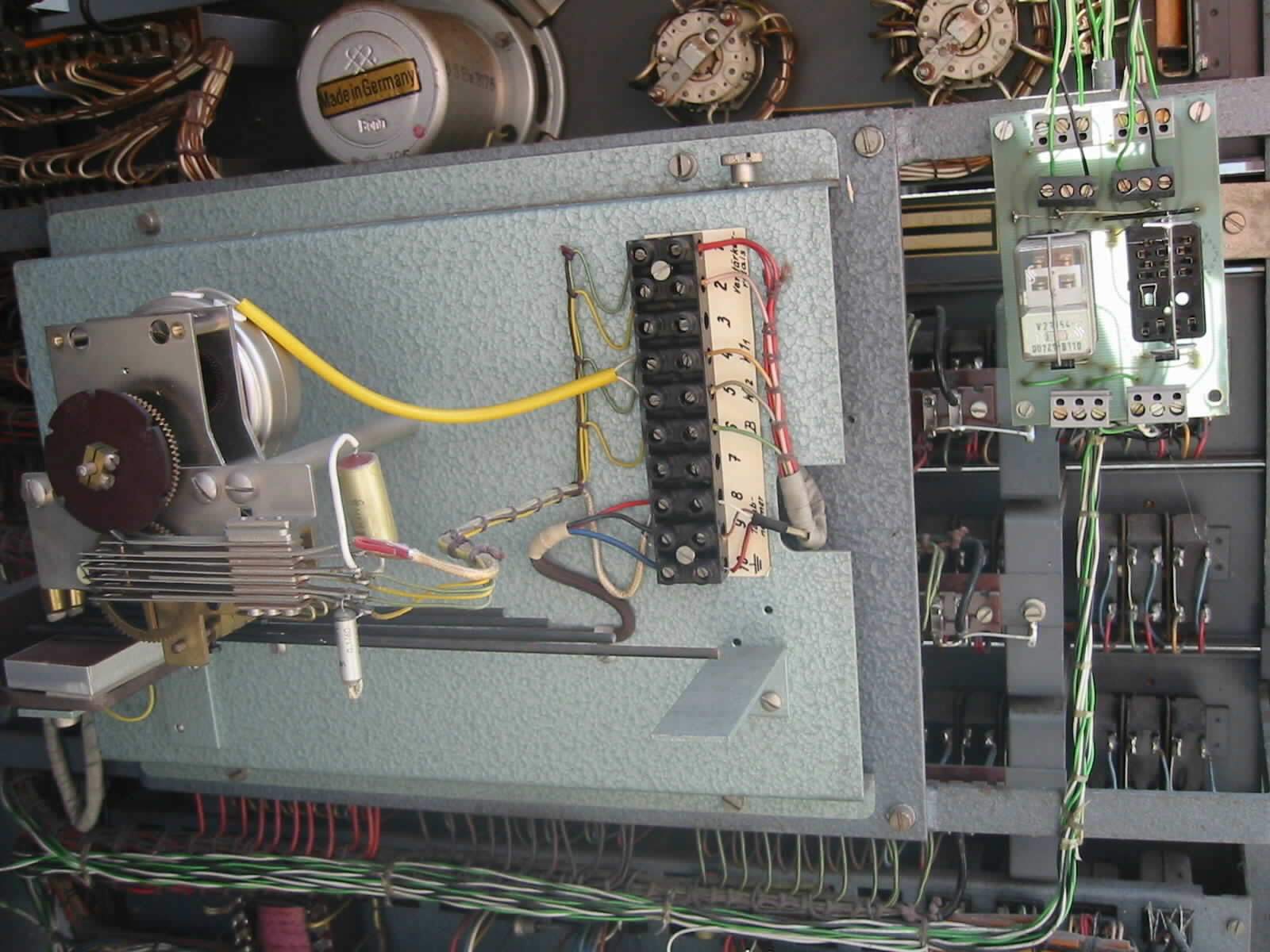 Klangfilm Siemens Eurodyn 6SELA 100V Rack amplifier tube preamp