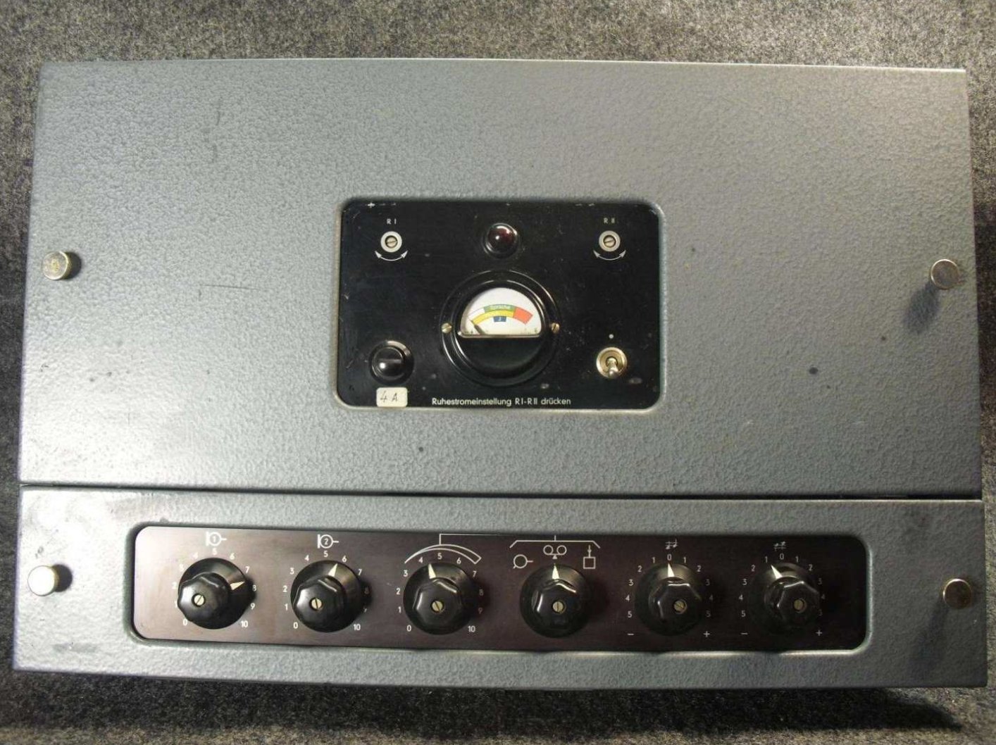 Klangfilm Siemens Eurodyn 6SELA 100V Rack amplifier tube preamp