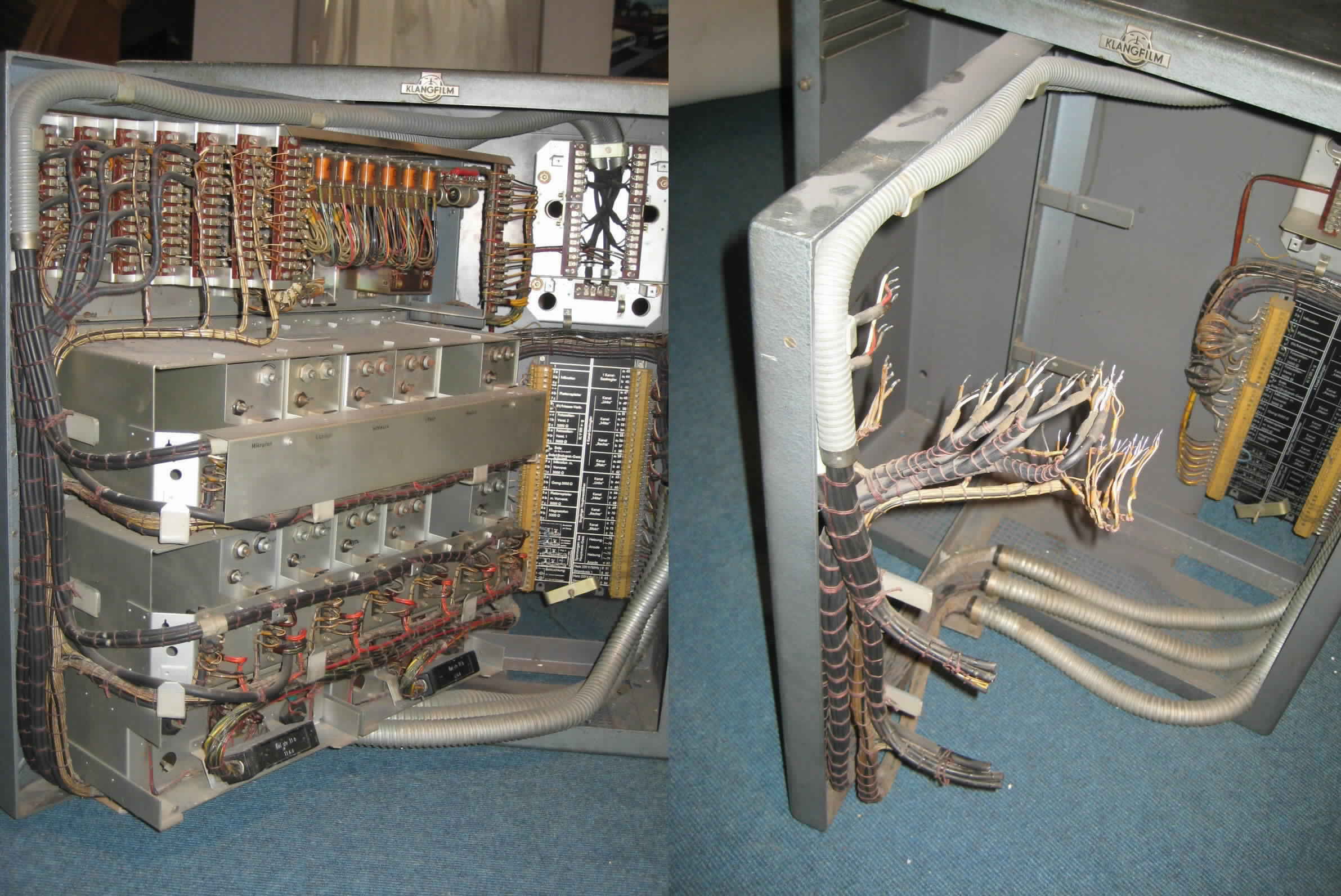 Klangfilm Siemens Eurodyn preamplifer Rack amplifier tube preamp