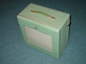 Klangfilm Siemens Eurodyn 6SELA 100V Rack amplifier tube preamp