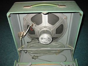 Klangfilm Siemens Eurodyn 6SELA 100V Rack amplifier tube preamp