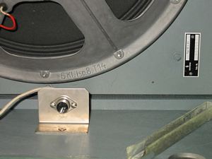 Klangfilm Siemens Eurodyn 6SELA 100V Rack amplifier tube preamp