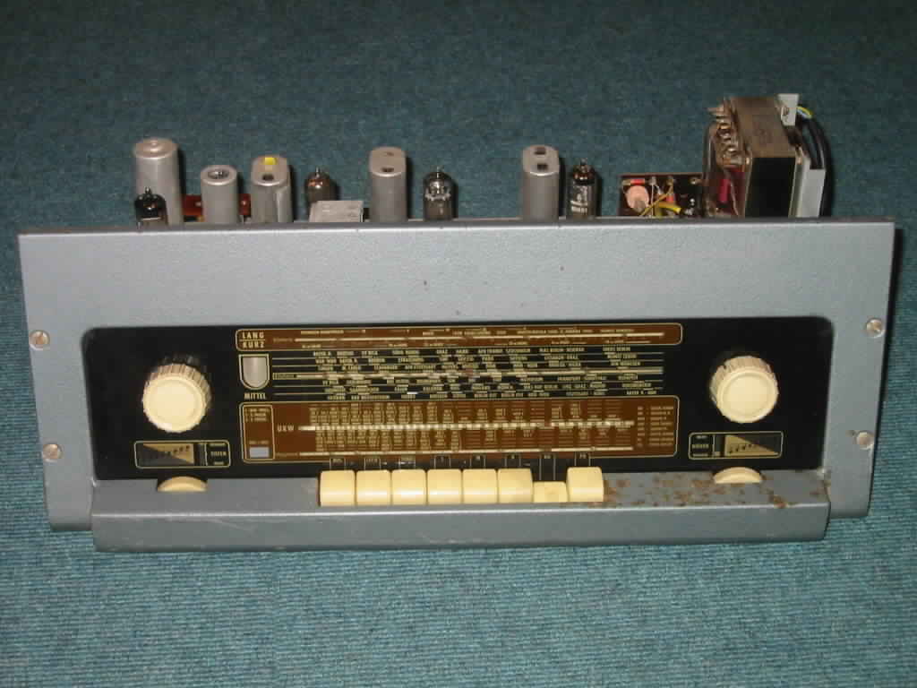 Klangfilm Siemens Eurodyn 6SELA 100V Rack amplifier tube tuner radio receiver