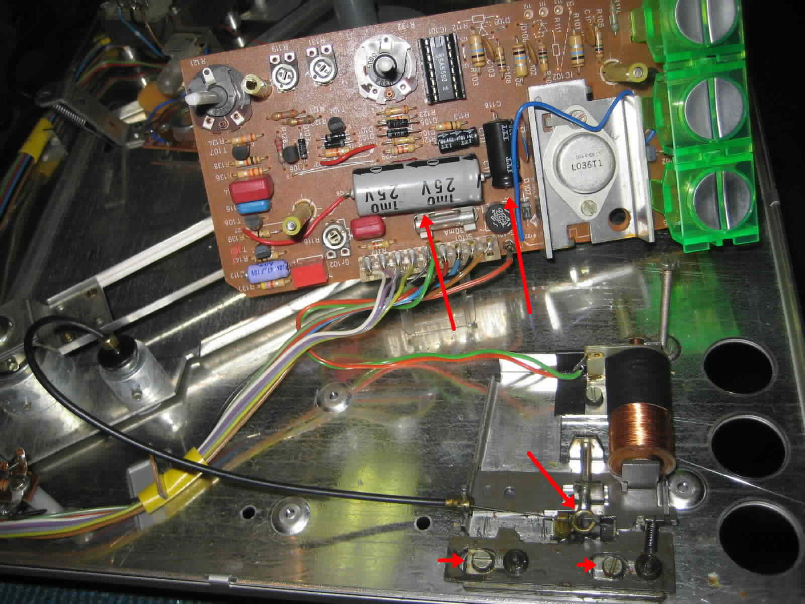 Telefunken S500 S600 turn table plattenspieler Laufwerk Ortofon tone arm tonarm