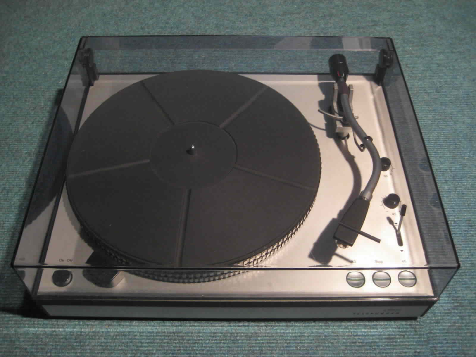 Telefunken S500 S600 turn table plattenspieler Laufwerk Ortofon tone arm tonarm