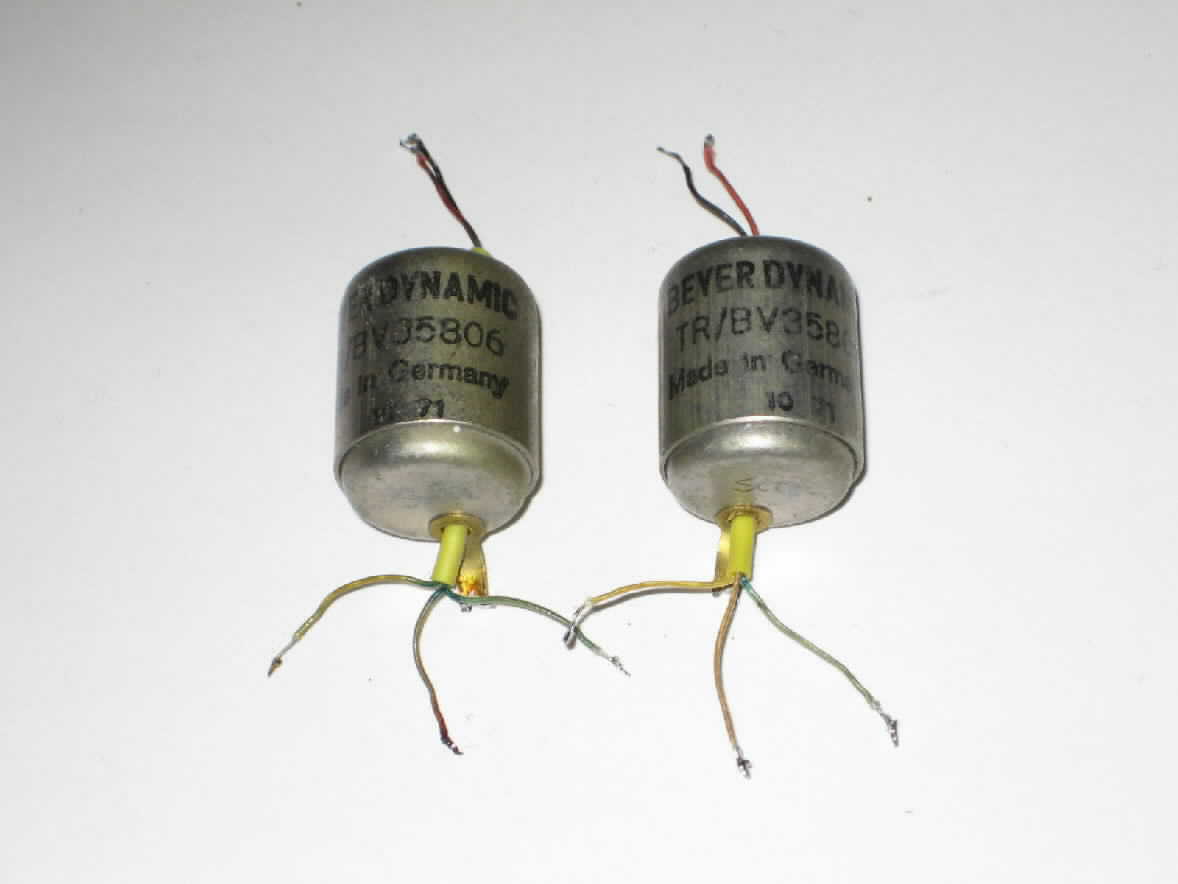 Beyerdynamic Beyer 35533 35549 35665 35806 microphone input transformer phono MC eingangsbertrager