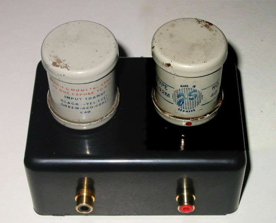 moving coil pickup cartridge step up transformer