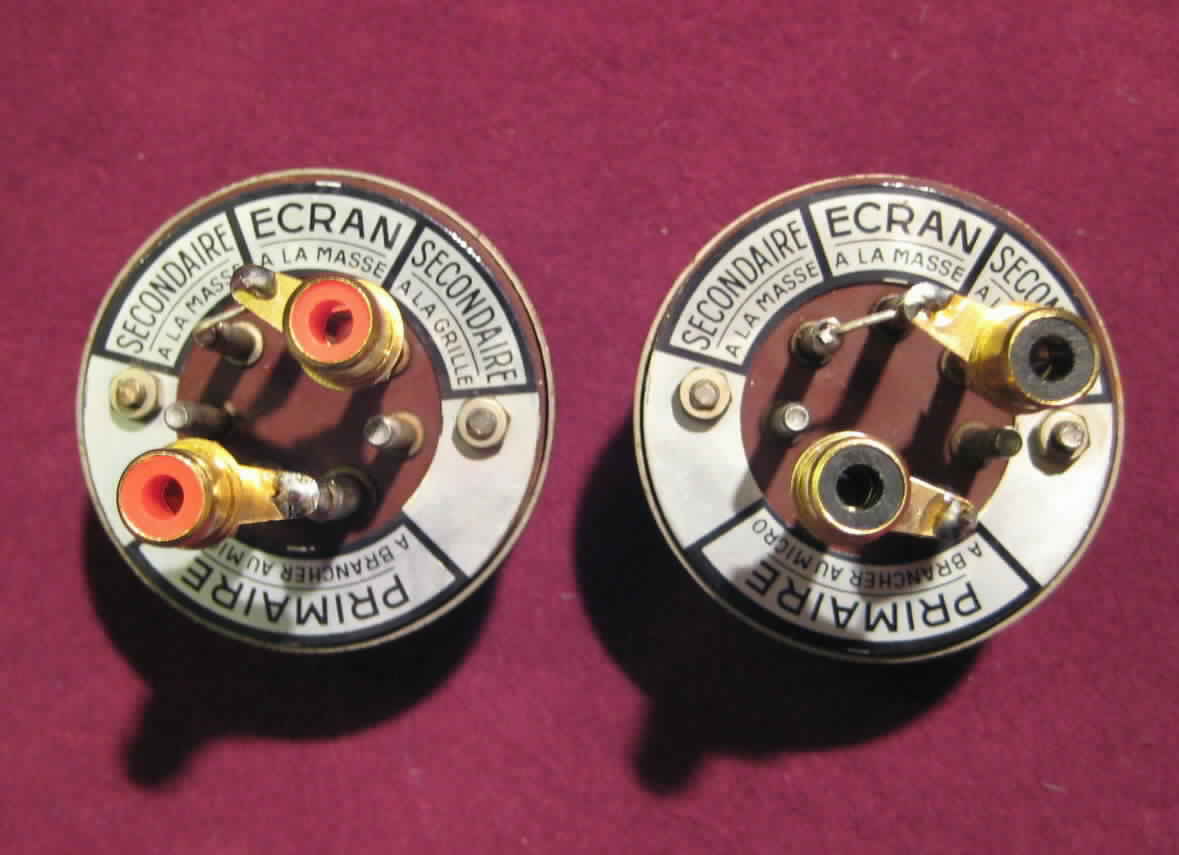 Melodium transformateur de liaison micro grille type E40ES tube classics