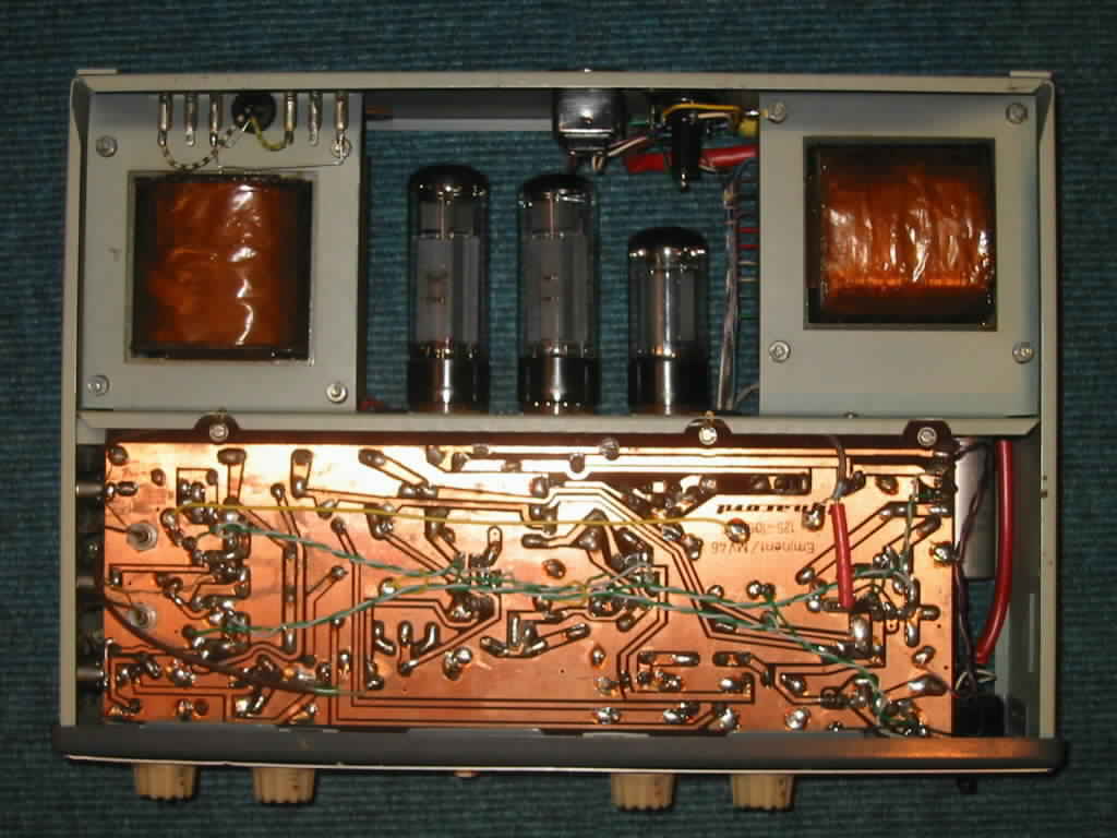 Dynacord Eminent EL34 6CA7 EL 34 tube amplifier Rhrenverstrker Endstufe valve tubeamp amplificateur lampes amplificador valvula buizen schaltplan schematic circuit diagram repair