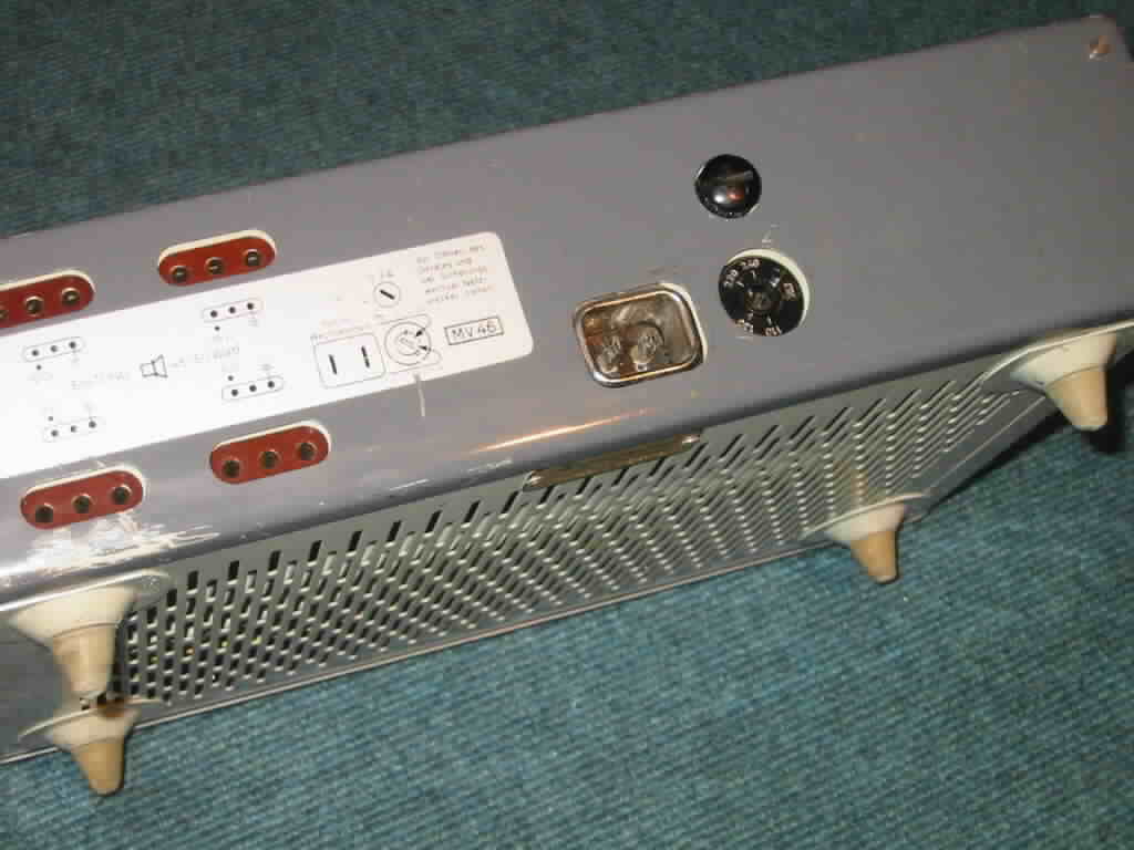 Dynacord MV46 EL34 6CA7 EL 34 tube amplifier Rhrenverstrker Endstufe valve tubeamp amplificateur lampes amplificador valvula buizen schaltplan schematic circuit diagram repair