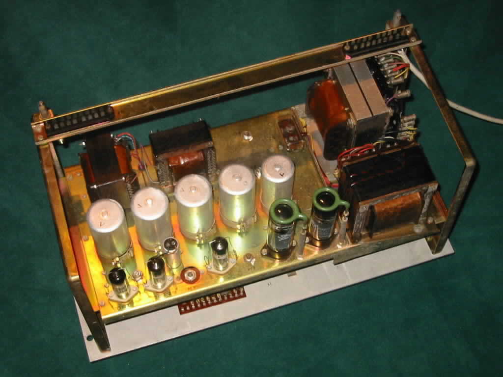 Rohde & Schwarz ATN Leistungsverstrker EL34 6CA7 EL 34 tube amplifier Rhrenverstrker Endstufe valve tubeamp amplificateur lampes amplificador valvula buizen schaltplan schematic circuit diagram repair