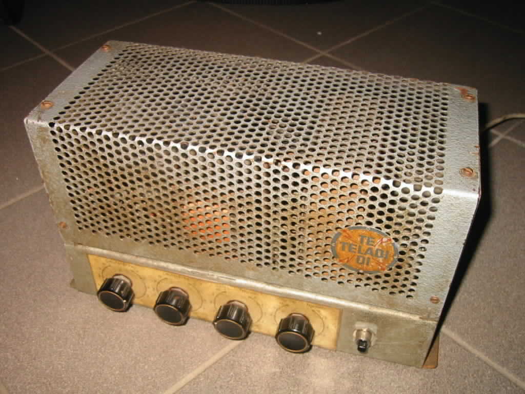 Teladi Dsseldorf EL34 6CA7 EL 34 tube amplifier Rhrenverstrker Endstufe valve tubeamp amplificateur lampes amplificador valvula buizen schaltplan schematic circuit diagram repair