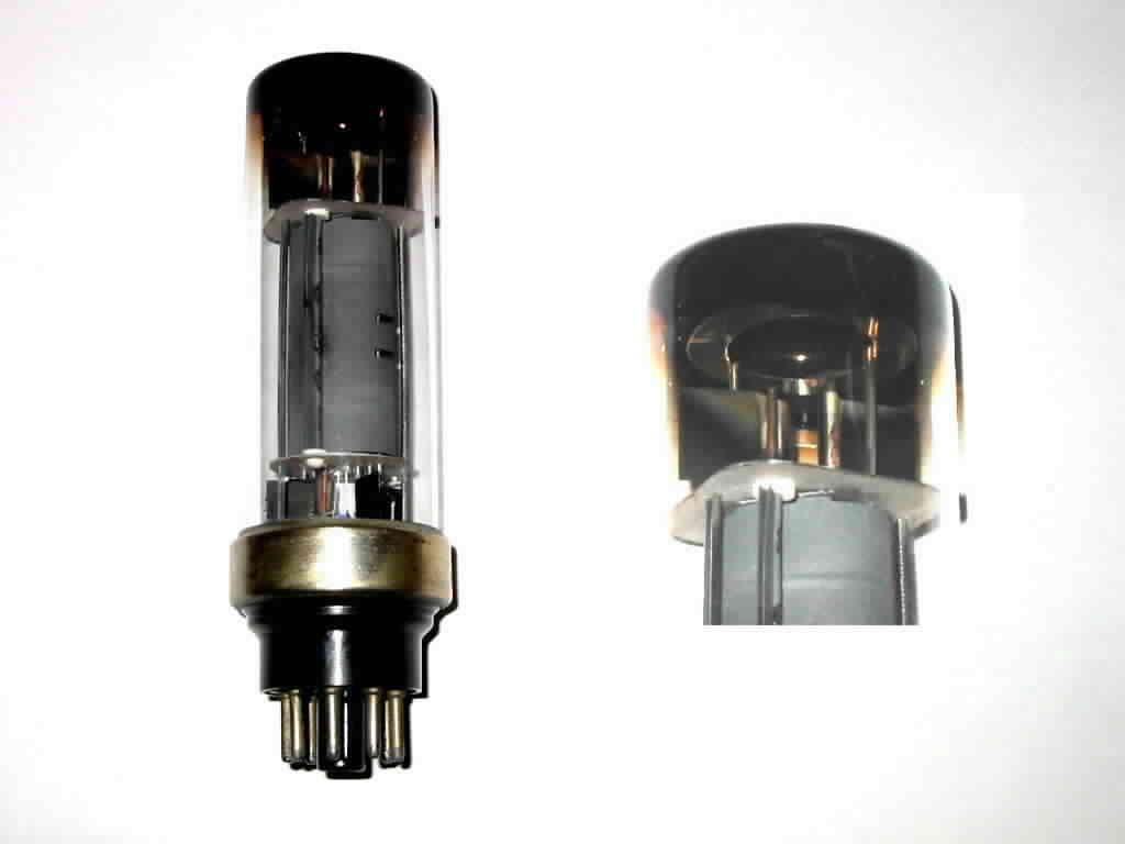 Philips EL34 6CA7 with large metal base EL60 Einhoven